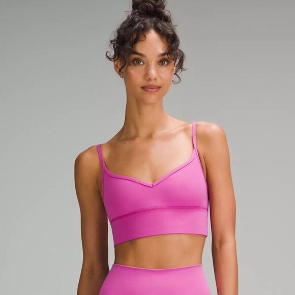 NEW lululemon Align™ Sweetheart Bra Pow Pink - Picture 1 of 5